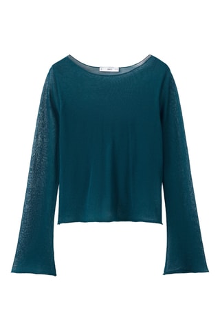 T-shirt semi-transparent - Vert