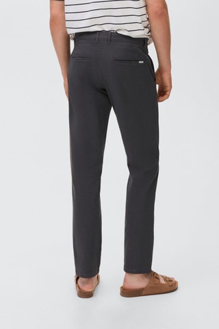 Pantalon chino élastique - Anthracite