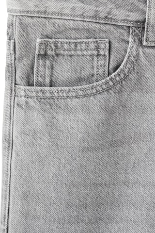 Bermuda denim coton - Gris
