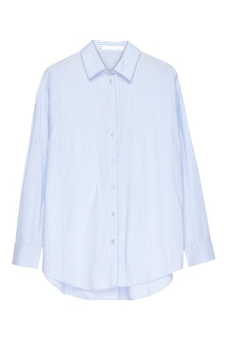 Wijde blouse - Hemelsblauw