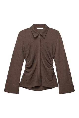 Blouse - Donkerbruin