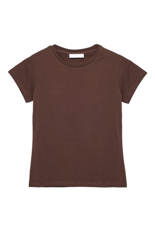 T-shirt relaxed - Bruin