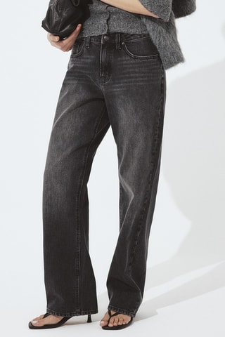 Jeans Straight - Donkergrijs