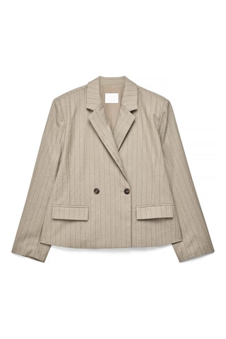 Oversized Jasje - Beige