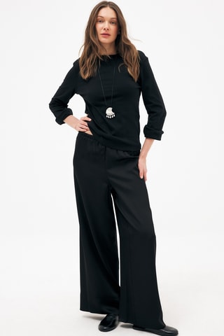 Oversized T-shirt - Zwart