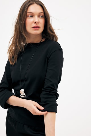 Oversized T-shirt - Zwart