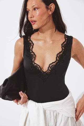 Bodysuit - Zwart