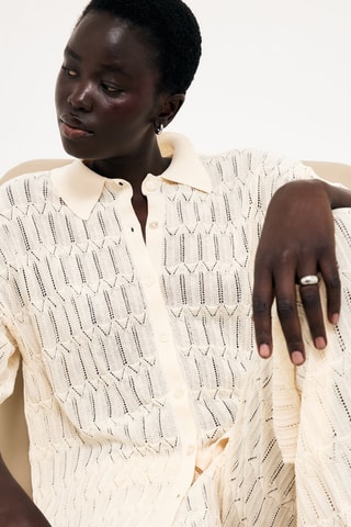 Oversized Blouse - Ecru