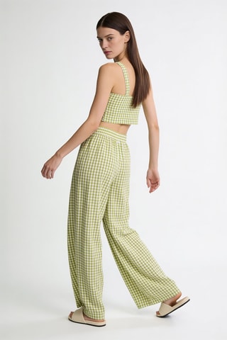 Pantalon fluide - Vert