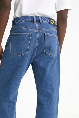 Pantalon droit - Bleu