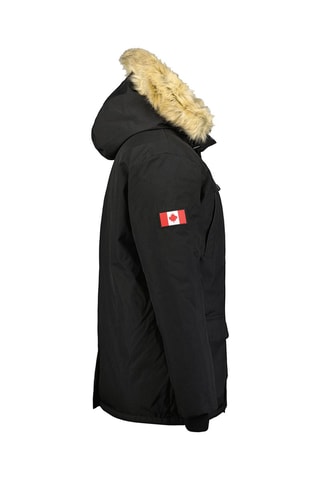Parka con cappuccio Claudeak - Nero