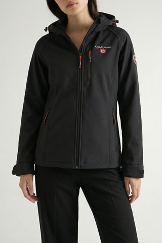 Veste à capuche Softshell Tacerana - Noir