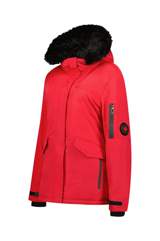 Parka à capuche Adaneaka - Rouge