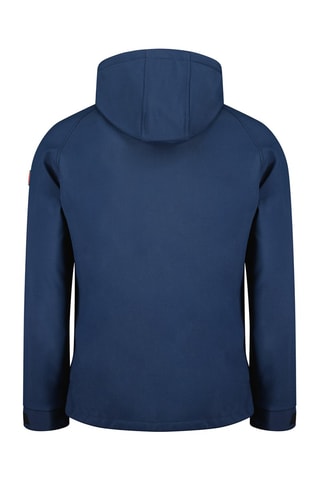 Veste à capuche Softshell Takiteak - Bleu marine