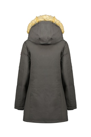 Veste à capuche Dinastiana - Gris et beige