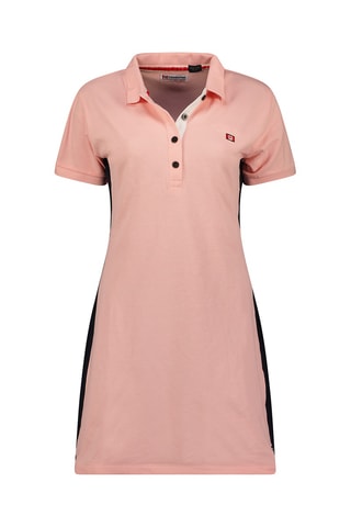 Robe polo Kolivieak - Noir et rose