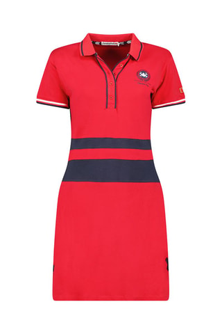 Robe polo Kylianeak - Rouge