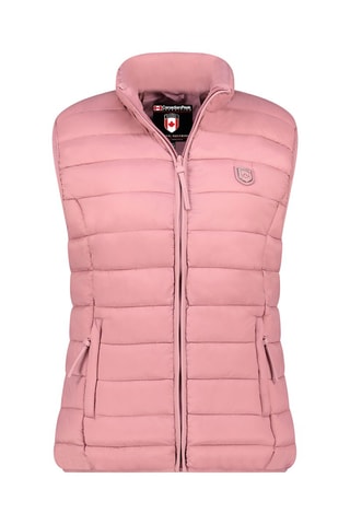 Doudoune sans manches Vakitaleak - Rose