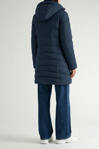 Doudoune longue Clarisana - Bleu marine