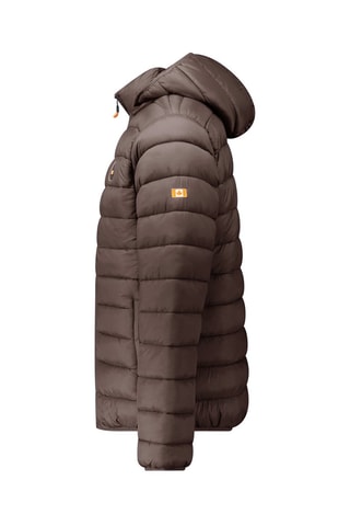 Doudoune à capuche Amigomapeak - Marron et noir