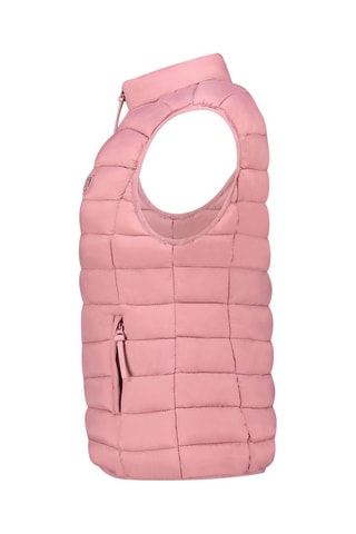 Doudoune sans manches Vakitaleak - Rose