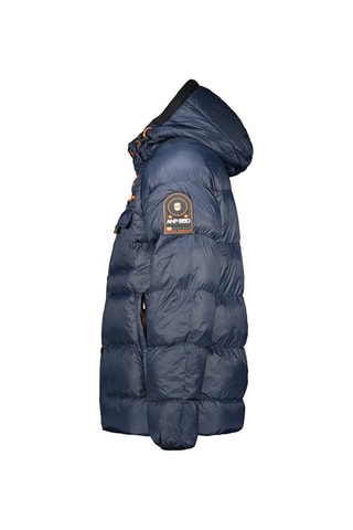 Piumino con cappuccio Citernana - Navy