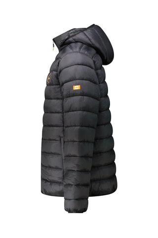 Piumino con cappuccio Amigomapeak - Nero e arancione