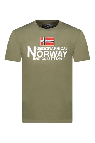 T-shirt - Blanc, rouge et vert