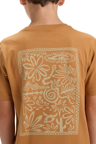 T-shirt en coton biologique - Marron clair - Quiksilver