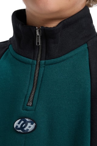 Sweat polaire Maestro 1/4 Zip - Vert - DC Shoes