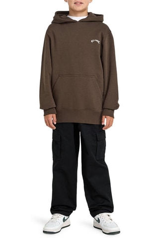 Sweat polaire à capuche - Marron - Billabong