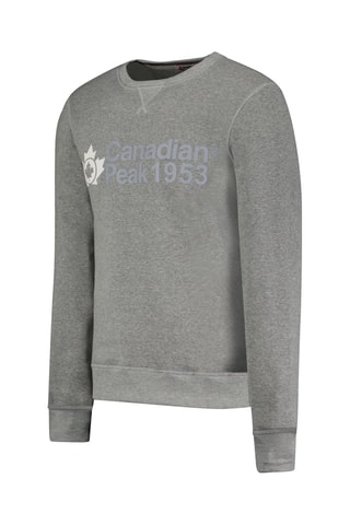 Sweat Ganteak - Gris et blanc