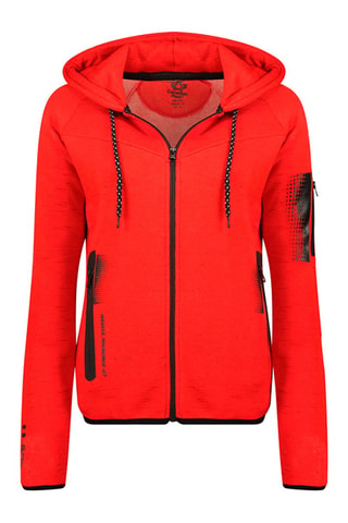 Sweater met Capuchon Fanatic - Rood