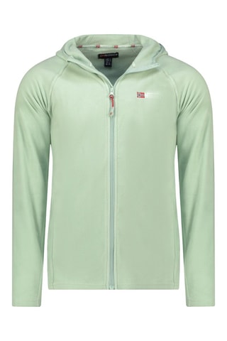 Sweat polaire - Blanc et vert