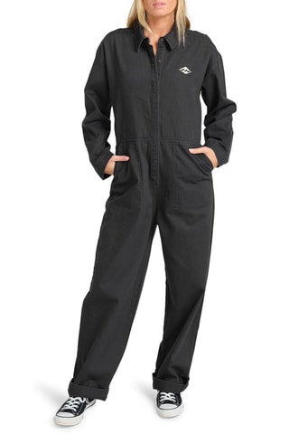 Velours Jumpsuit - Zwart - Billabong