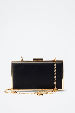 Pochette en cuir - Noir