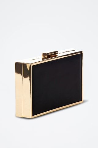 Pochette en cuir - Noir