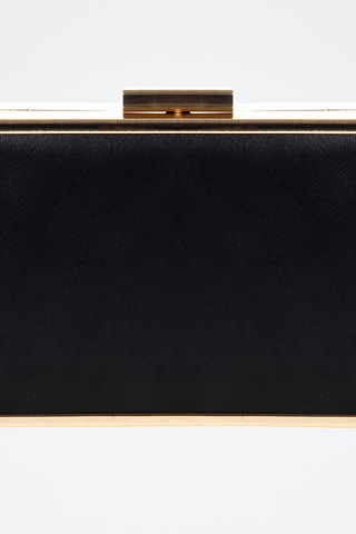 Pochette en cuir - Noir