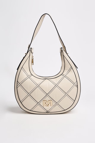 Sac porté épaule - Ecru