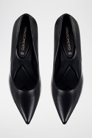 Escarpins en cuir - Noir