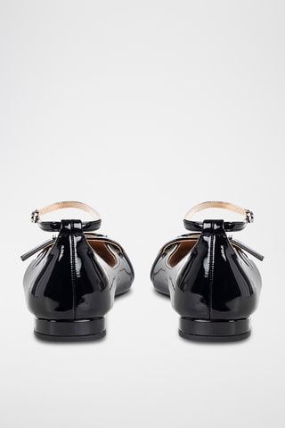 Ballerines vernies - Noir