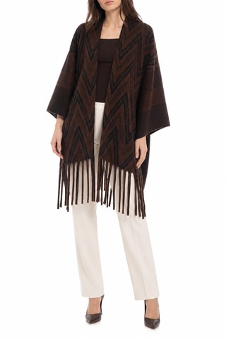 Poncho - Marron