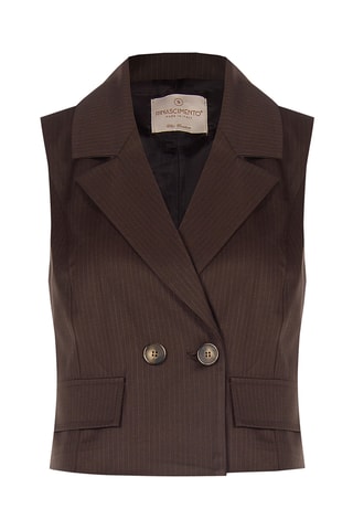 Gilet sans manches - Marron foncé