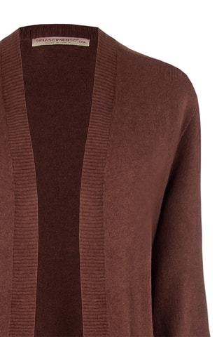 Gilet long - Marron