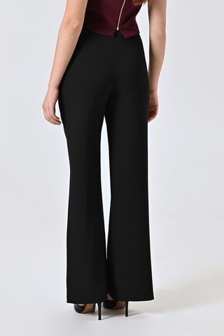 Pantalon taille haute - Noir