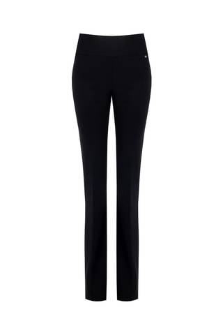 Pantalon taille haute - Noir