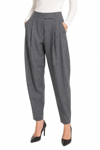 Pantalon - Gris foncé chiné