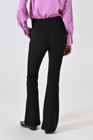 Pantalon taille haute - Noir