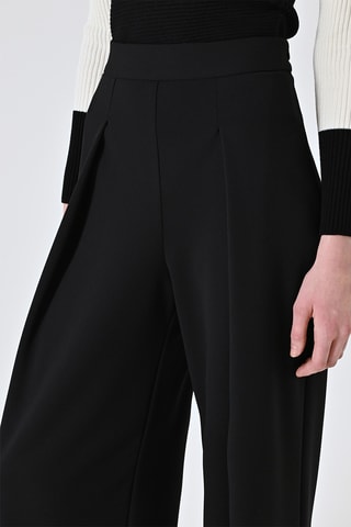 Pantalon taille haute - Noir
