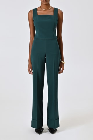 Pantalon - Vert foncé